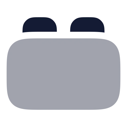 Toy Brick Icon in Bulk Rounded style