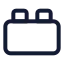 Toybrick icon with stroke standard style