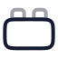 Toybrick icon with twotone rounded style
