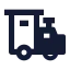Toytrain icon with solid sharp style