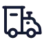 Toytrain icon with stroke standard style