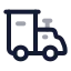 Toytrain icon with twotone rounded style
