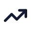 Tradeup icon with solid standard style