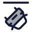 Trafficincident icon with duotone standard style