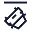 Trafficincident icon with stroke sharp style