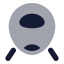 Train icon with bulk rounded style