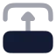 Transitiontop icon with bulk rounded style
