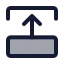 Transitiontop icon with duotone standard style
