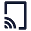 Transmission icon with solid sharp style