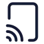 Transmission icon with stroke standard style