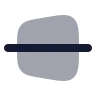 Trapezoid Line Horizontal icon preview