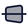 Trapezoid Line Horizontal icon preview