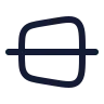 Trapezoid Line Horizontal icon preview