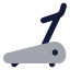 Treadmill icon with bulk rounded style