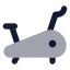 Treadmill icon with bulk rounded style