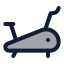 Treadmill icon with duotone rounded style