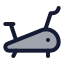 Treadmill icon with duotone rounded style