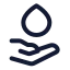 Treatment icon with stroke standard style