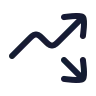 Trending Up Down icon preview