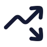 Trending Up Down icon preview