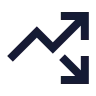 Trending Up Down icon preview