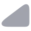 Triangleright icon with bulk rounded style