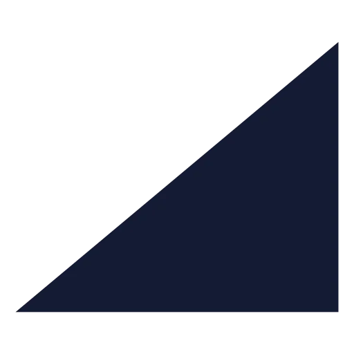 Triangle Right Icon in Solid Sharp style