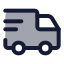 Truckdelivery icon with duotone standard style