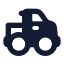 Truckmonster icon with solid rounded style