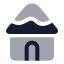 Trulli icon with bulk rounded style