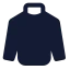 Turtleneck icon with solid standard style