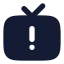 Tvissue icon with solid rounded style