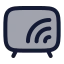 Tvsmart icon with duotone rounded style