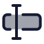 Typecursor icon with duotone standard style