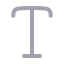 Type icon with duotone rounded style