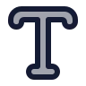 Type Outline icon preview