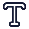 Type Outline icon preview