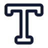 Type Outline icon preview