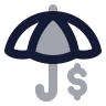 Umbrella Dollar icon preview