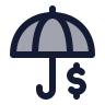 Umbrella Dollar icon preview