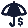 Umbrella Dollar icon preview