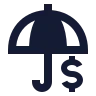Umbrella Dollar icon preview