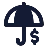 Umbrella Dollar icon preview