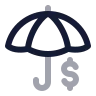 Umbrella Dollar icon preview