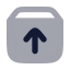 Unarchive icon with bulk rounded style