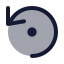Undodot icon with duotone standard style
