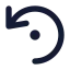 Undodot icon with solid standard style