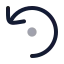 Undodot icon with twotone rounded style