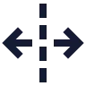 Unfold Horizontal icon preview