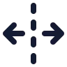 Unfold Horizontal icon preview